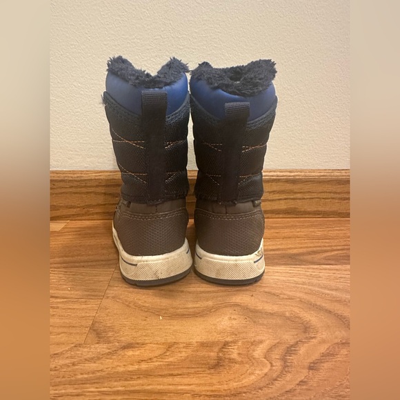 Toddler Boys Mid Calf Bungee Winter Boots - Picture 5 of 8